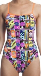 Sugar Smash Single Strap badpak van Funkita te koop bij Swimmere